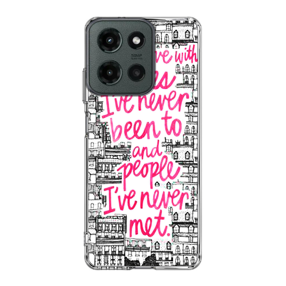 John Green Quotes I'm in Love With Cities Motorola Moto G 2025 Case