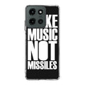 Make Music Not Missiles Motorola Moto G 2025 Case