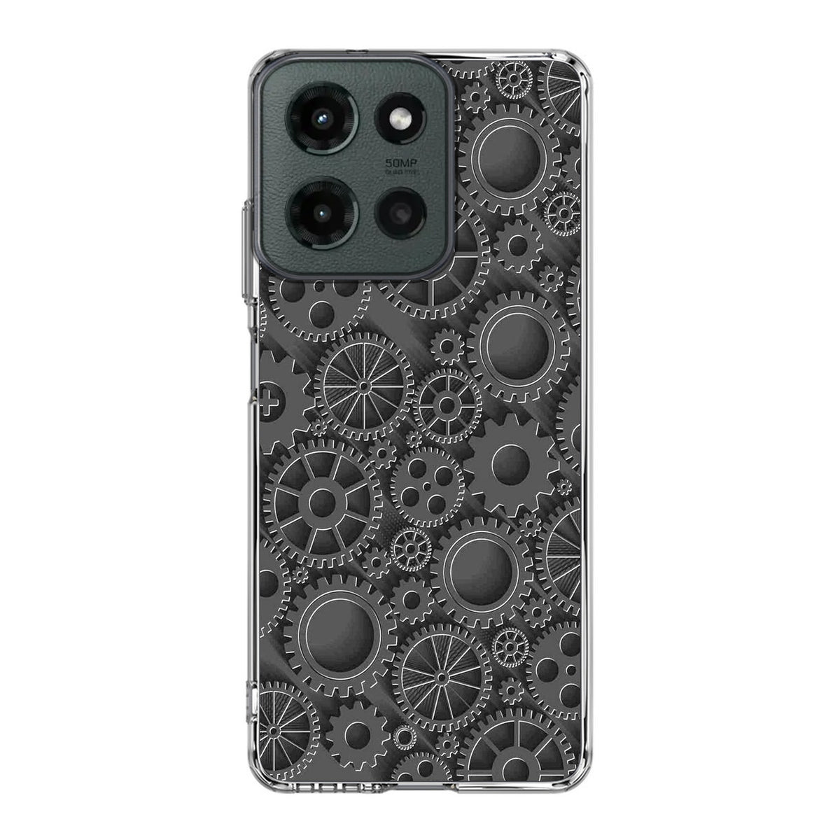 Mechanical Gears Motorola Moto G 2025 Case