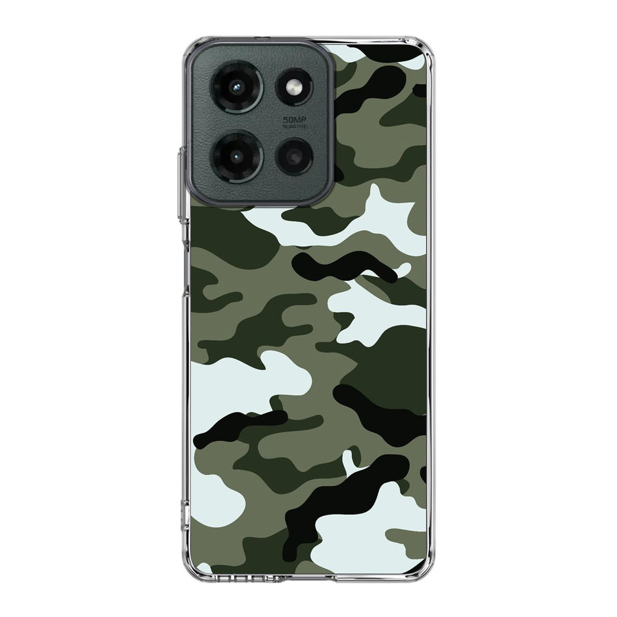 Military Green Camo Motorola Moto G 2025 Case