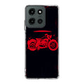 Motorcycle Red Art Motorola Moto G 2025 Case