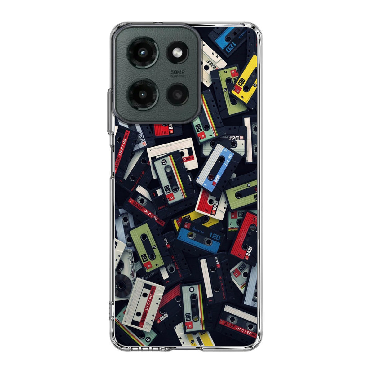 Old Vintage Cassettes Motorola Moto G 2025 Case