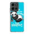 Panda Keep Sleeping Motorola Moto G 2025 Case