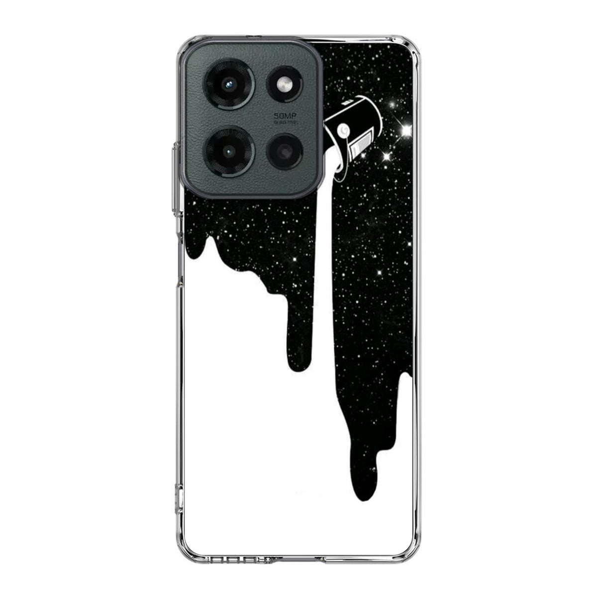 Pouring Milk Into Galaxy Motorola Moto G 2025 Case