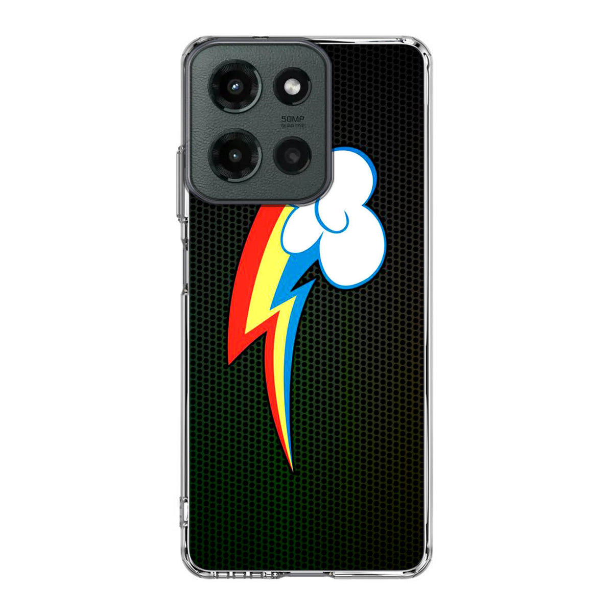 Rainbow Stripe Motorola Moto G 2025 Case