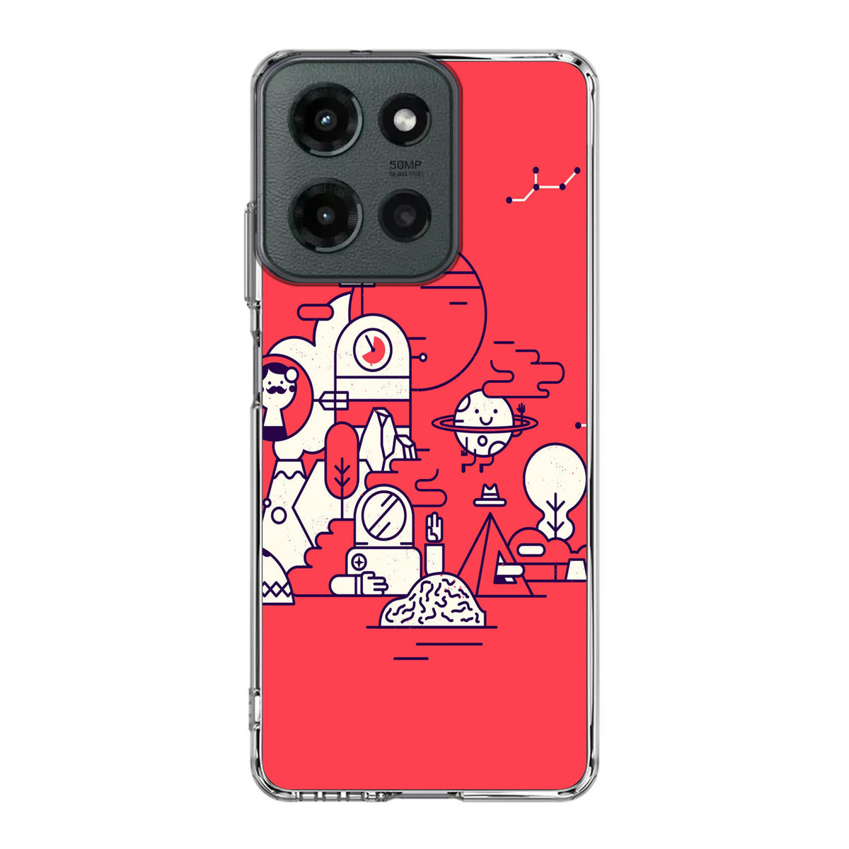Red Planet Motorola Moto G 2025 Case