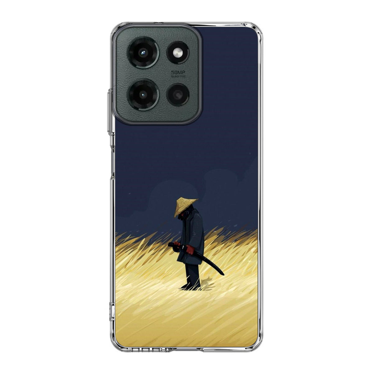 Samurai Minimalist Motorola Moto G 2025 Case