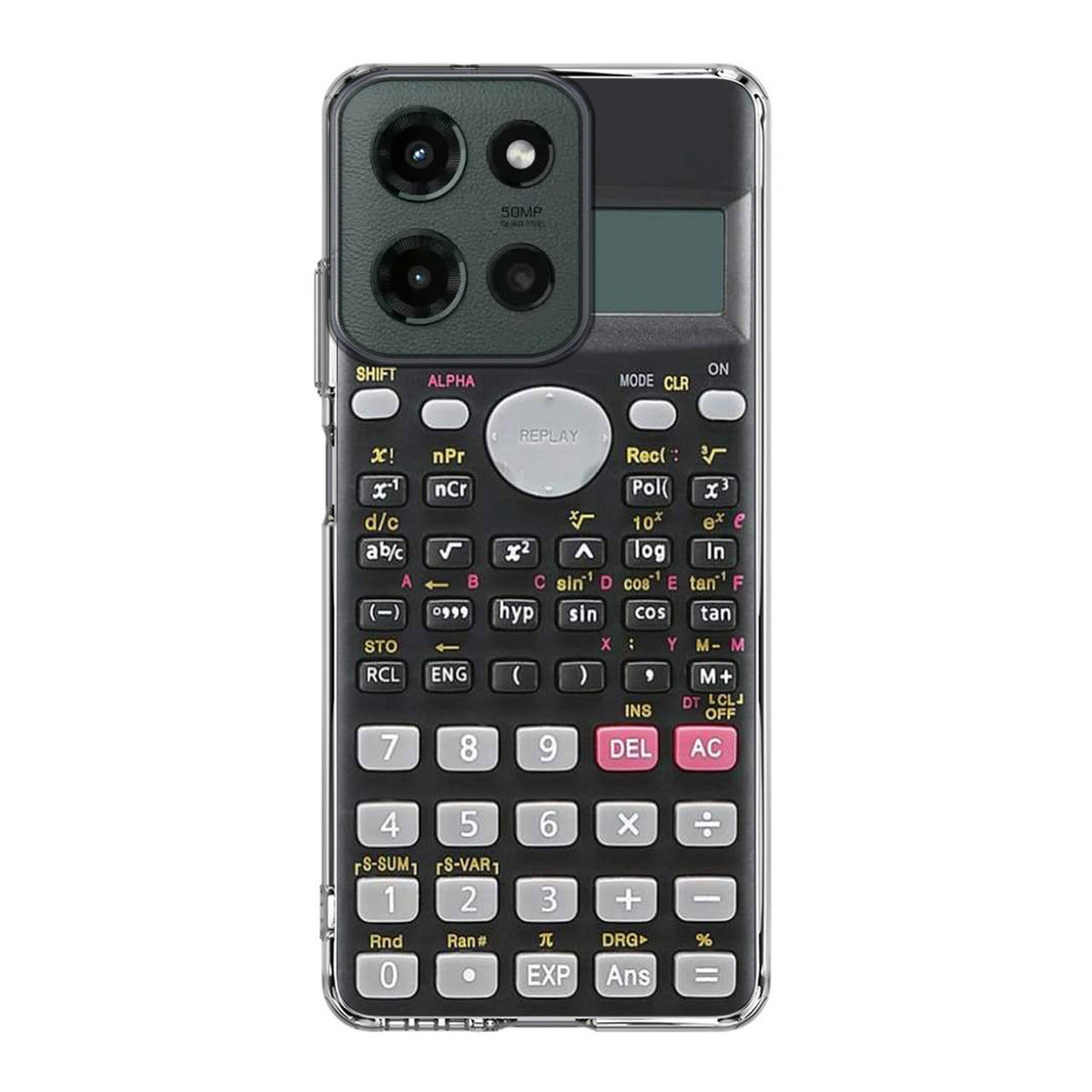 Scientific Calculator Design Motorola Moto G 2025 Case