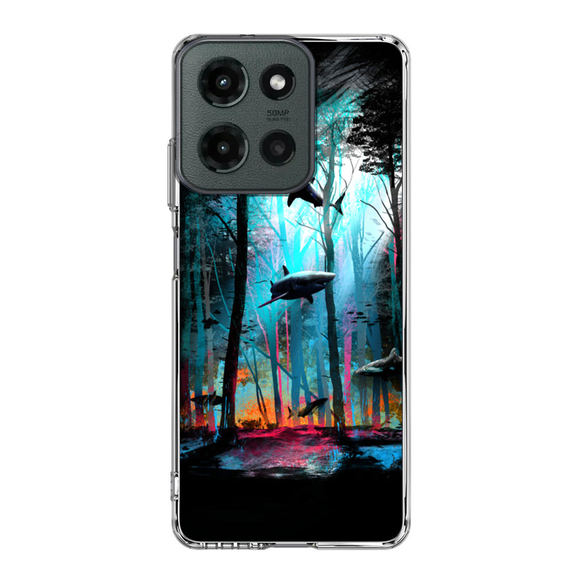Shark Forest Motorola Moto G 2025 Case