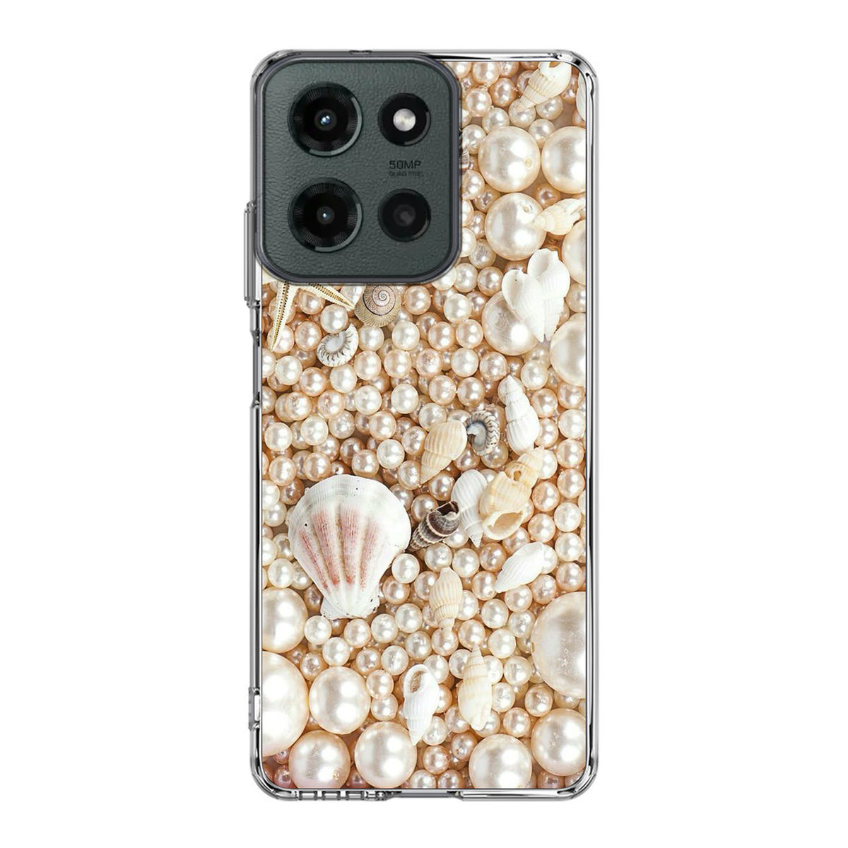 Shiny Pearl Motorola Moto G 2025 Case