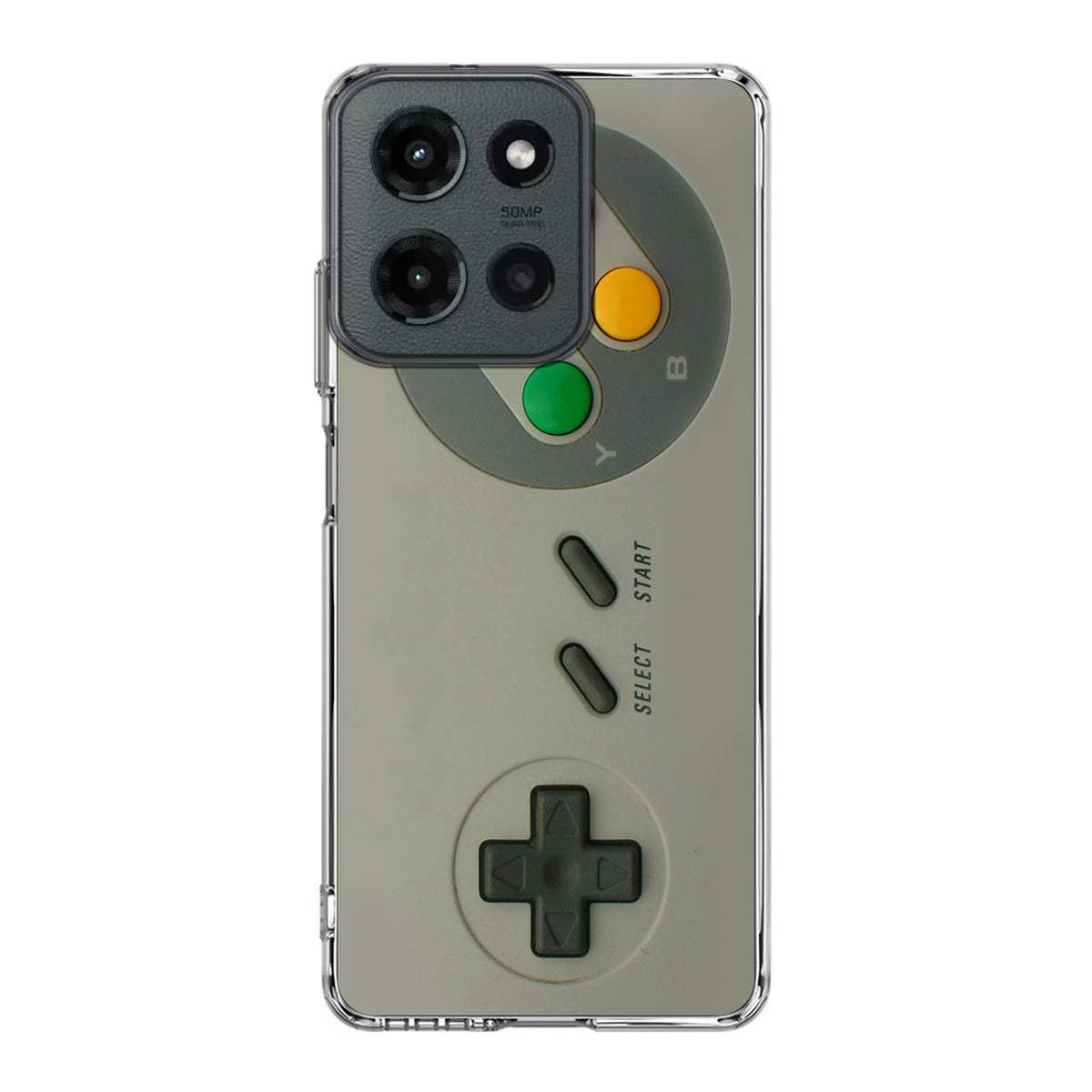 Silver Console Controller Motorola Moto G 2025 Case