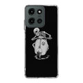 Skeleton Rides Scooter Motorola Moto G 2025 Case