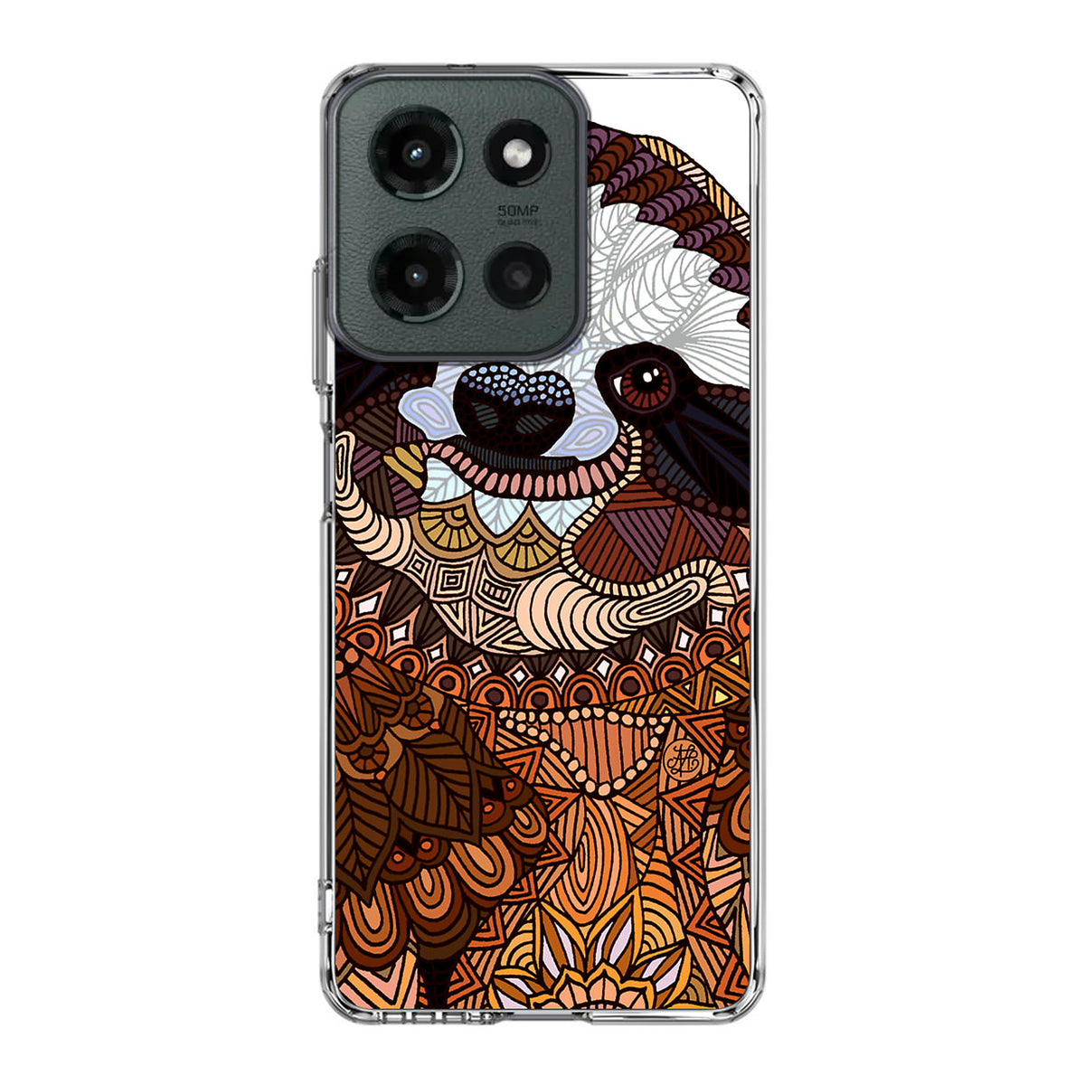 Sloth Ethnic Pattern Motorola Moto G 2025 Case