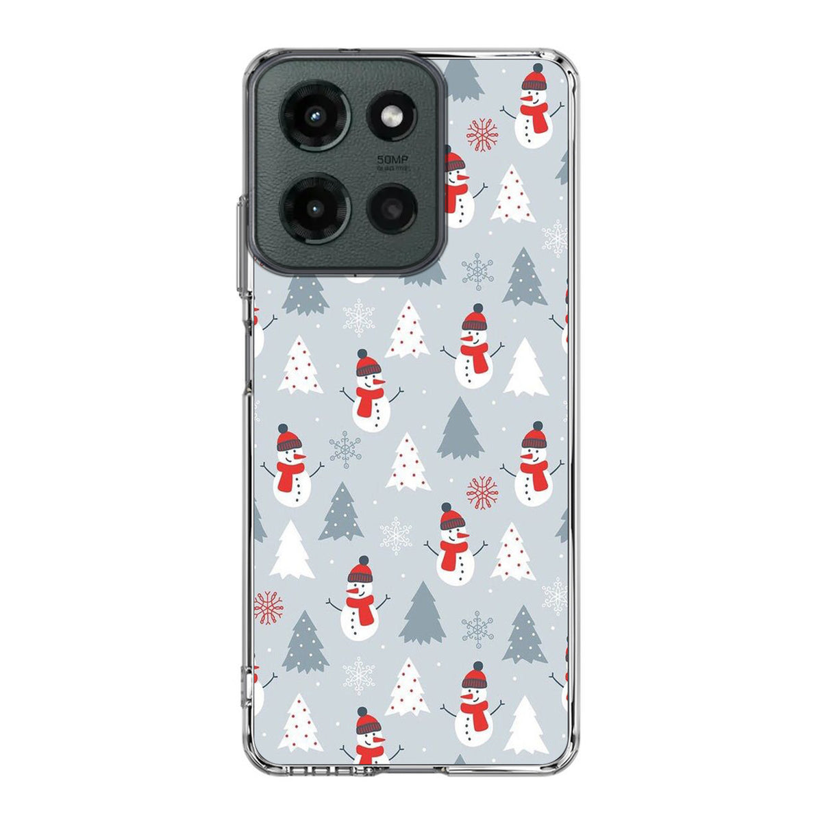 Snowmans Pattern Motorola Moto G 2025 Case