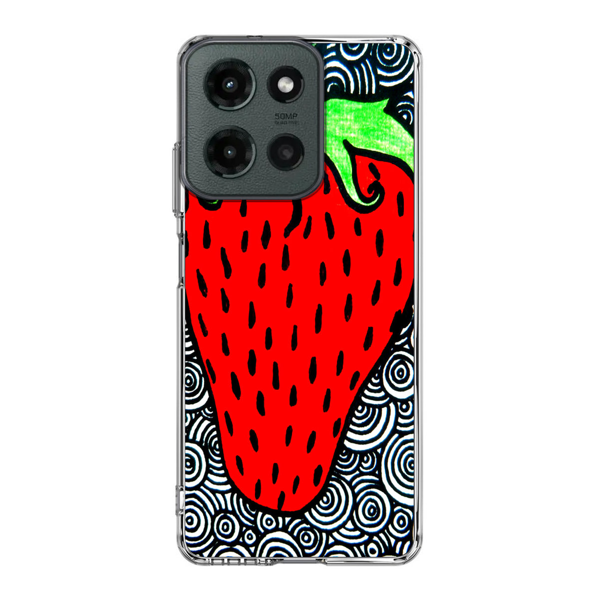 Strawberry Fields Forever Motorola Moto G 2025 Case
