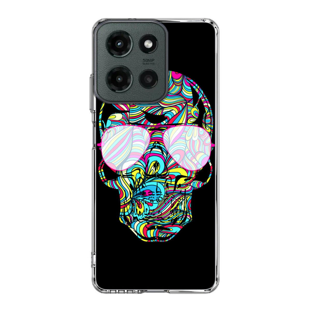 Stylish Skull Motorola Moto G 2025 Case