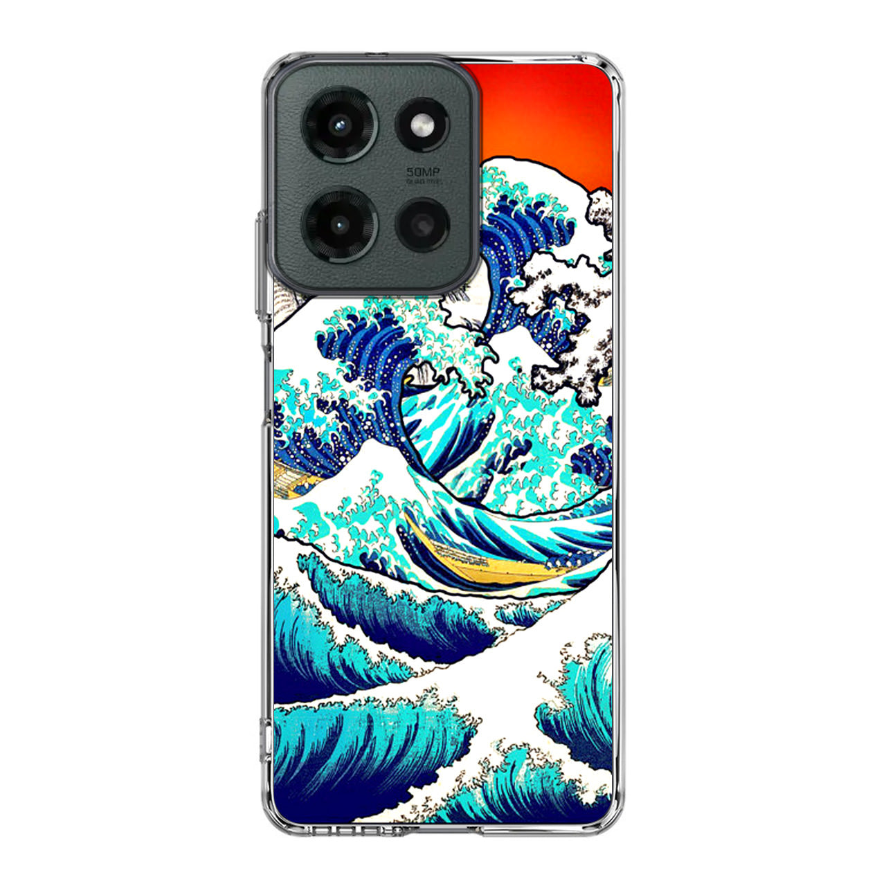 The Great Wave off Kanagawa Motorola Moto G 2025 Case