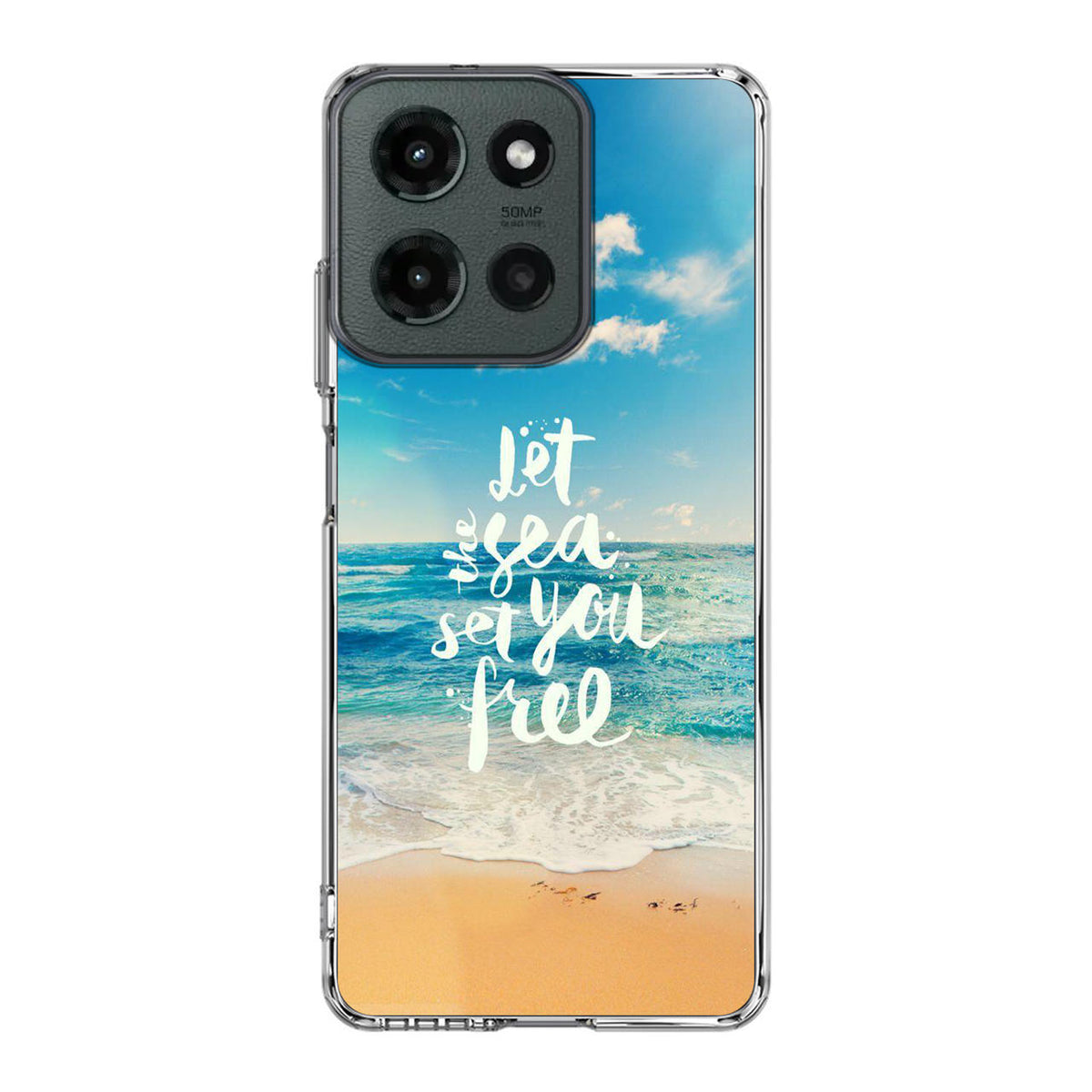 The Sea Set You Free Motorola Moto G 2025 Case