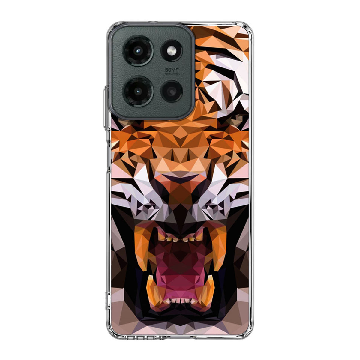 Tiger Polygon Motorola Moto G 2025 Case