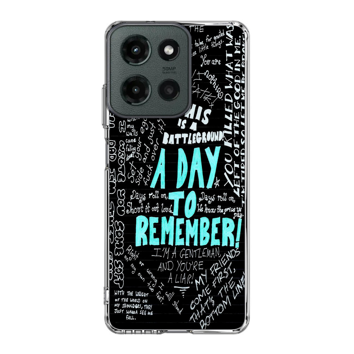 A Day To Remember Quote Motorola Moto G 2025 Case