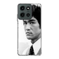 Bruce Lee B&W Motorola Moto G 2025 Case