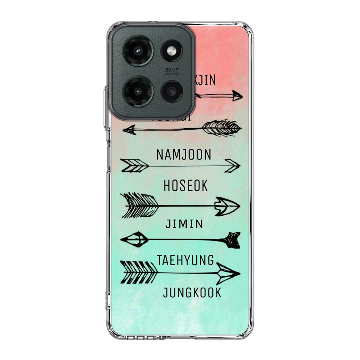 BTS Members Name Motorola Moto G 2025 Case