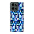 BTS Suga Blue Aesthetic Collage Motorola Moto G 2025 Case