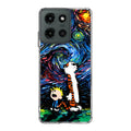 Calvin Art At Starry Night Motorola Moto G 2025 Case
