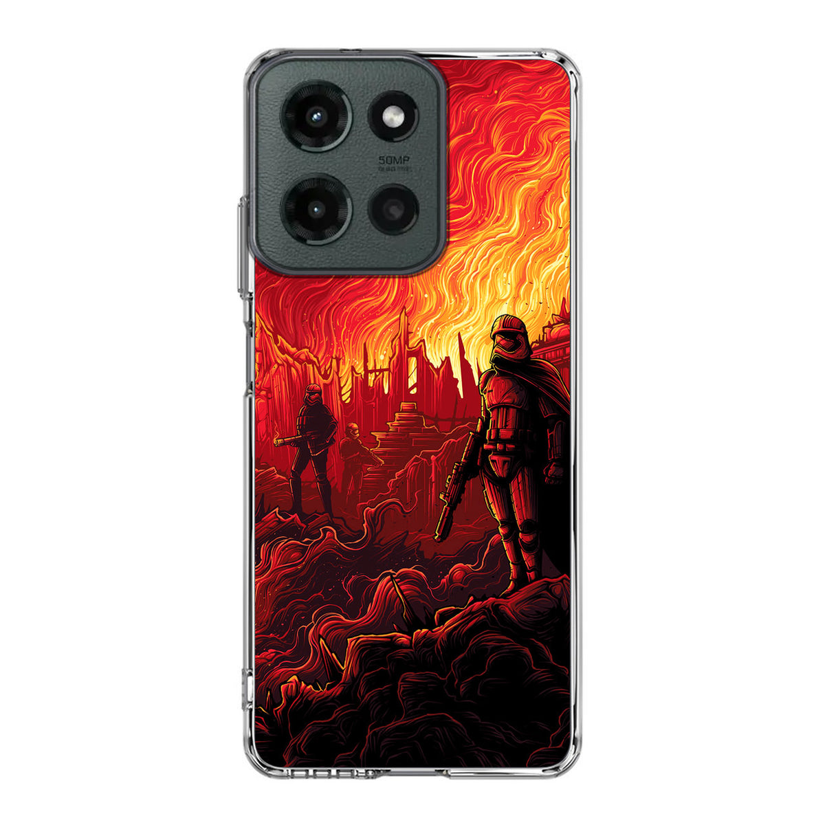 Captain Phasma Art Motorola Moto G 2025 Case