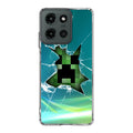 Creeper Glass Broken Green Motorola Moto G 2025 Case