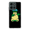 Cute Snorlax Umbrella Motorola Moto G 2025 Case
