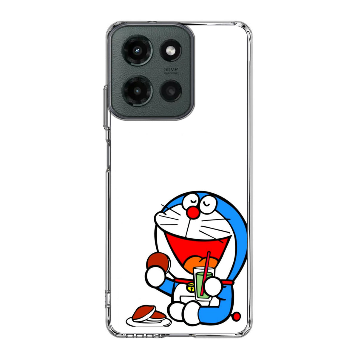 Doraemon Minimalism Motorola Moto G 2025 Case