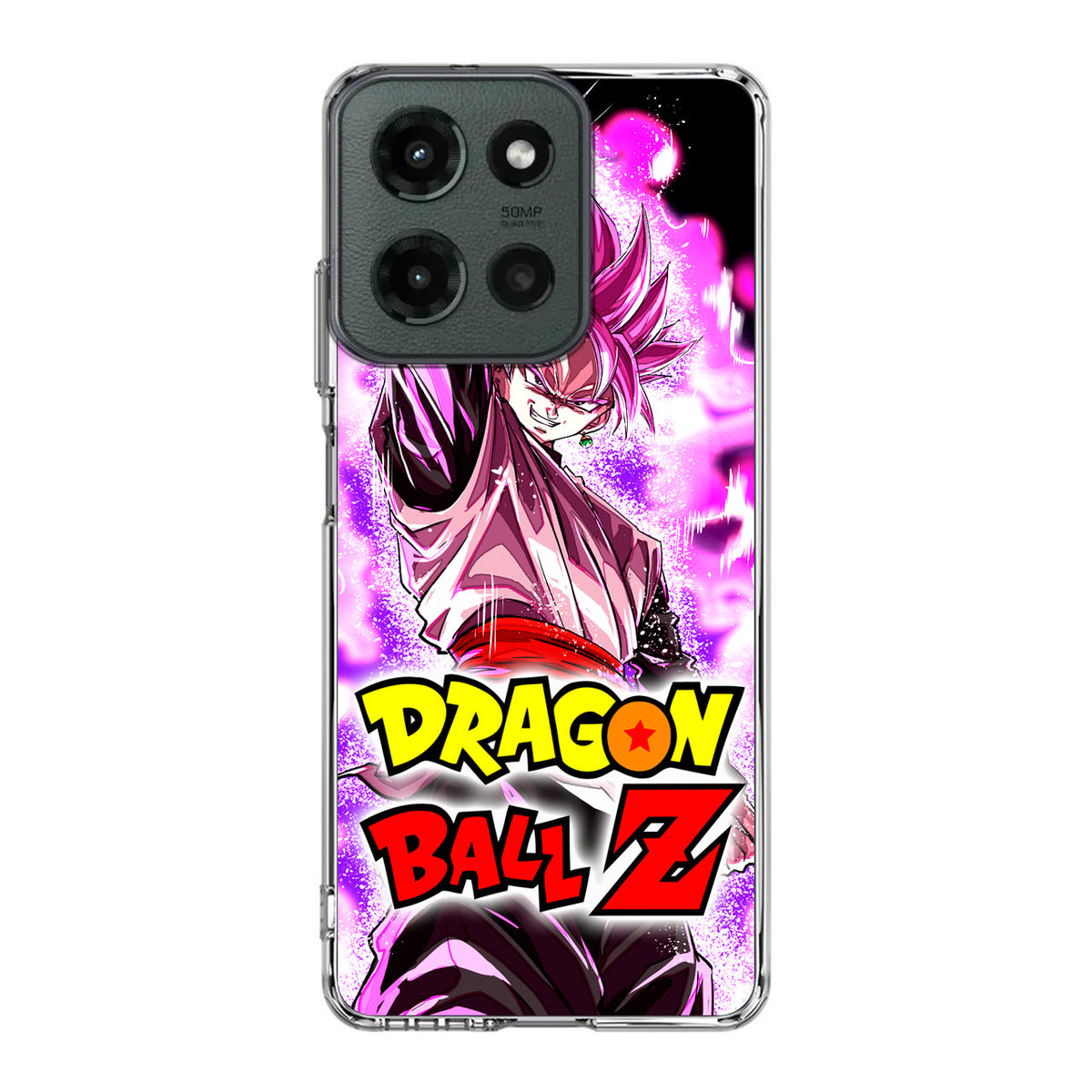 Dragon Ball Z Son Goku Black Rose Saiyan Motorola Moto G 2025 Case