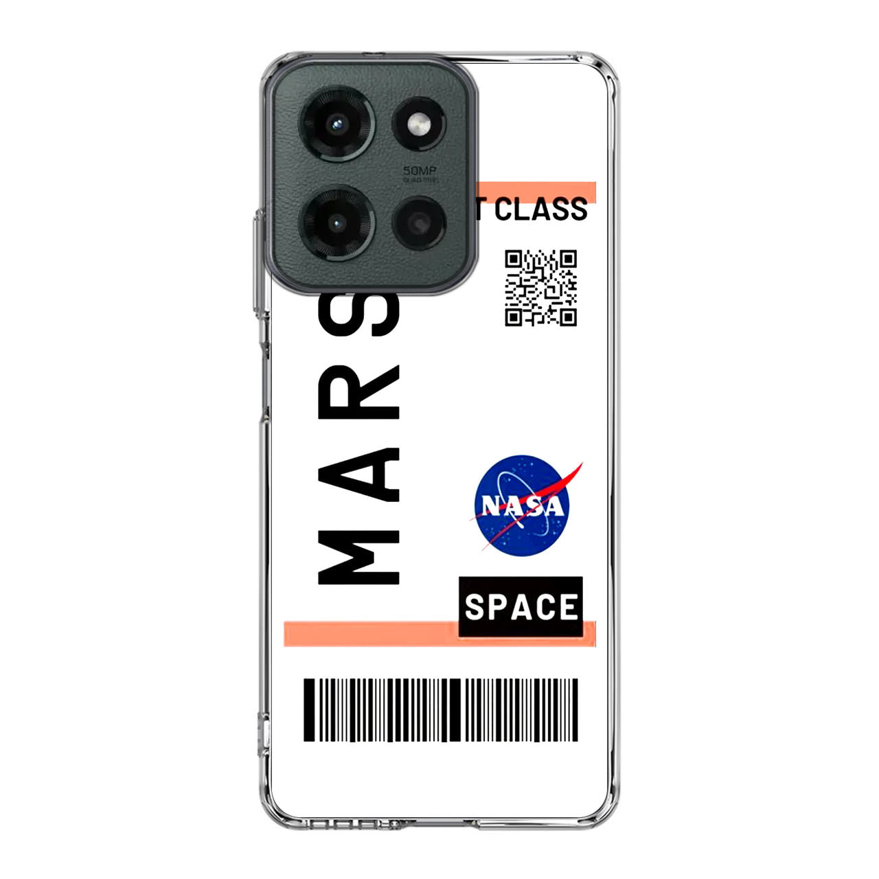 First Class Ticket To Mars Motorola Moto G 2025 Case