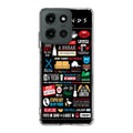 Friends TV Show Quotes Poster Motorola Moto G 2025 Case