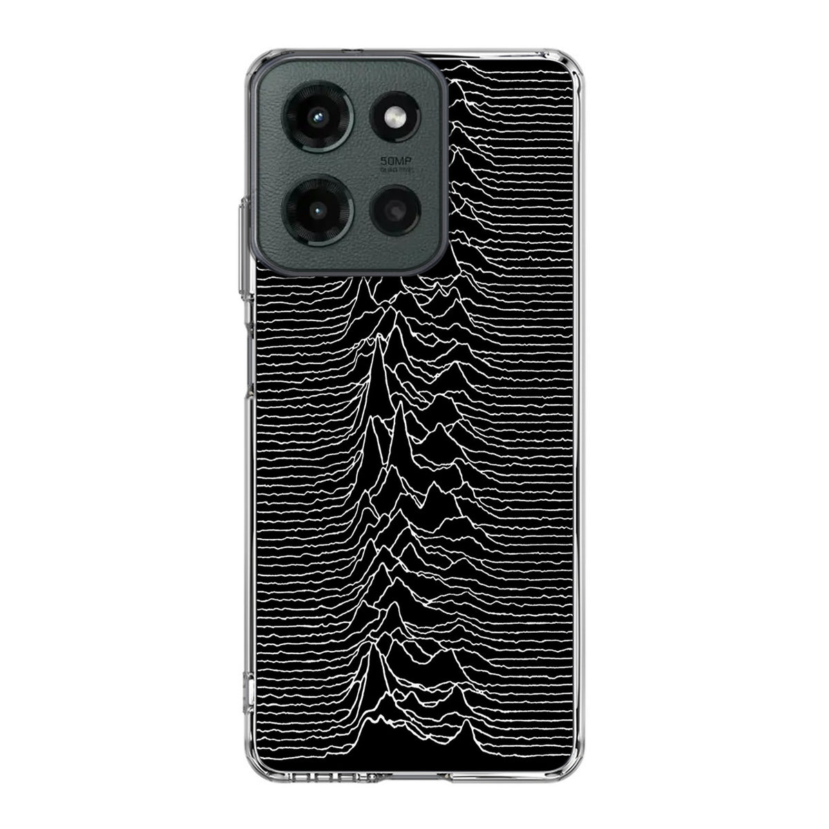 Joy Division Unknown Pleasures Motorola Moto G 2025 Case