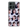 Kim Tae-hyung Collage Motorola Moto G 2025 Case