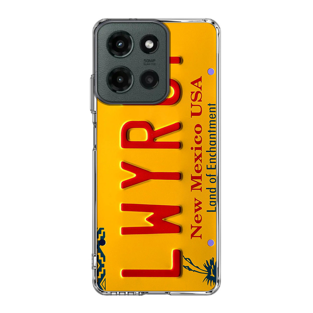 LWYRUP License Plate Motorola Moto G 2025 Case