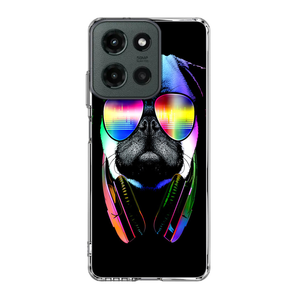 Music Lover Pug V Motorola Moto G 2025 Case