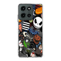 Nightmare Before Chrismast Collage Motorola Moto G 2025 Case