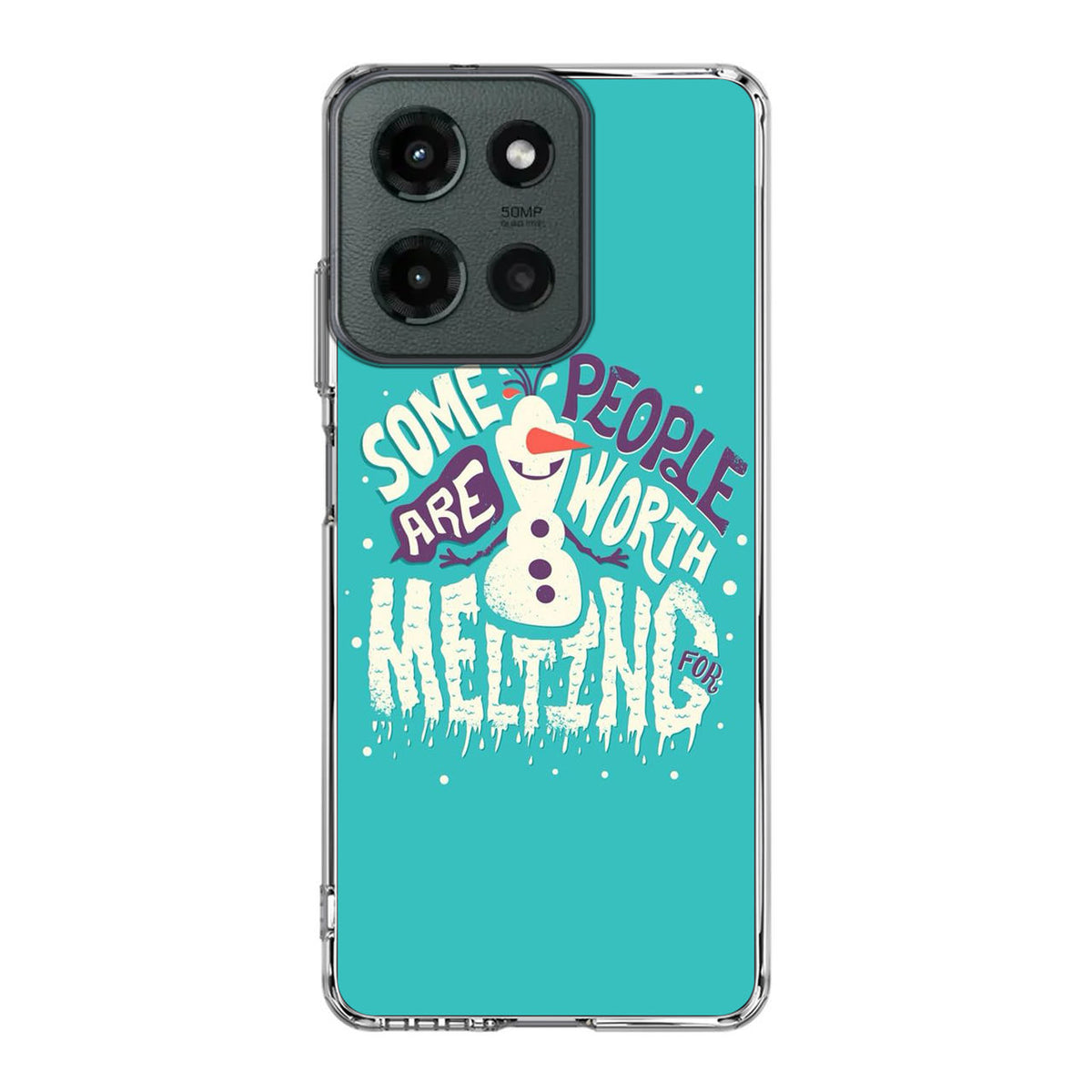 Olaf Frozen Is Melting Motorola Moto G 2025 Case