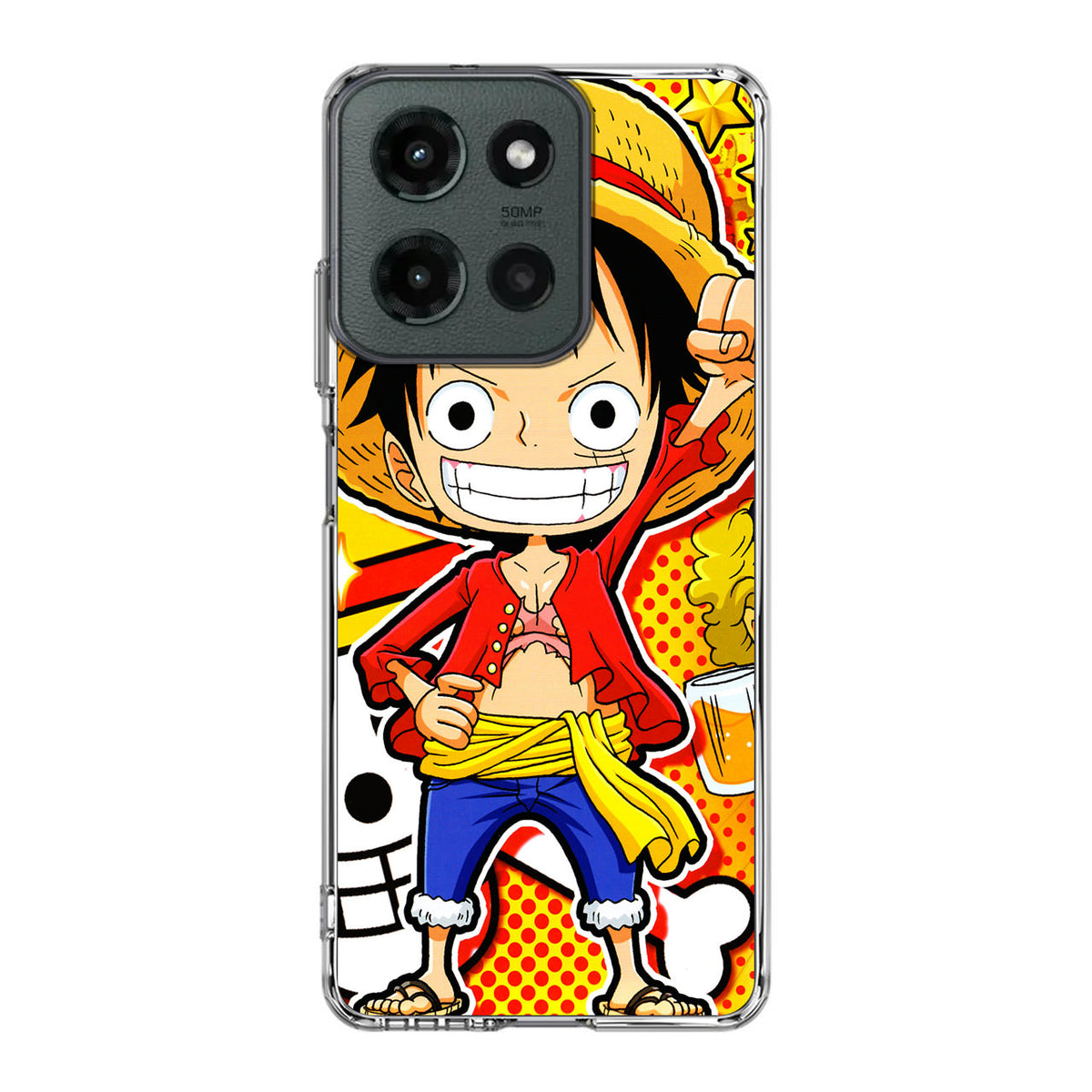 One Piece Cute Luffy Motorola Moto G 2025 Case