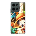 One Piece Little Sabo Ace Luffy Cute Motorola Moto G 2025 Case