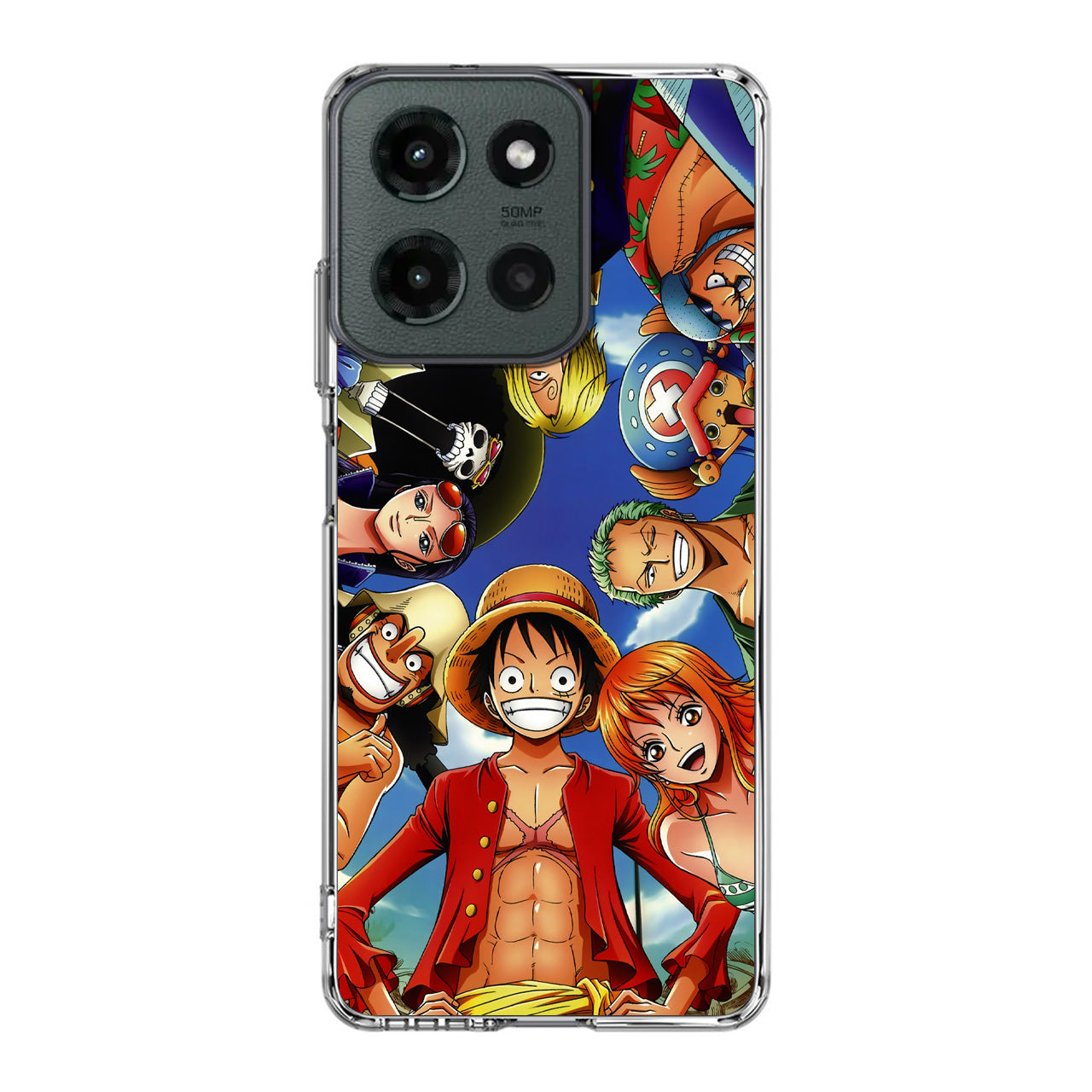 One Piece Luffy Crew Motorola Moto G 2025 Case