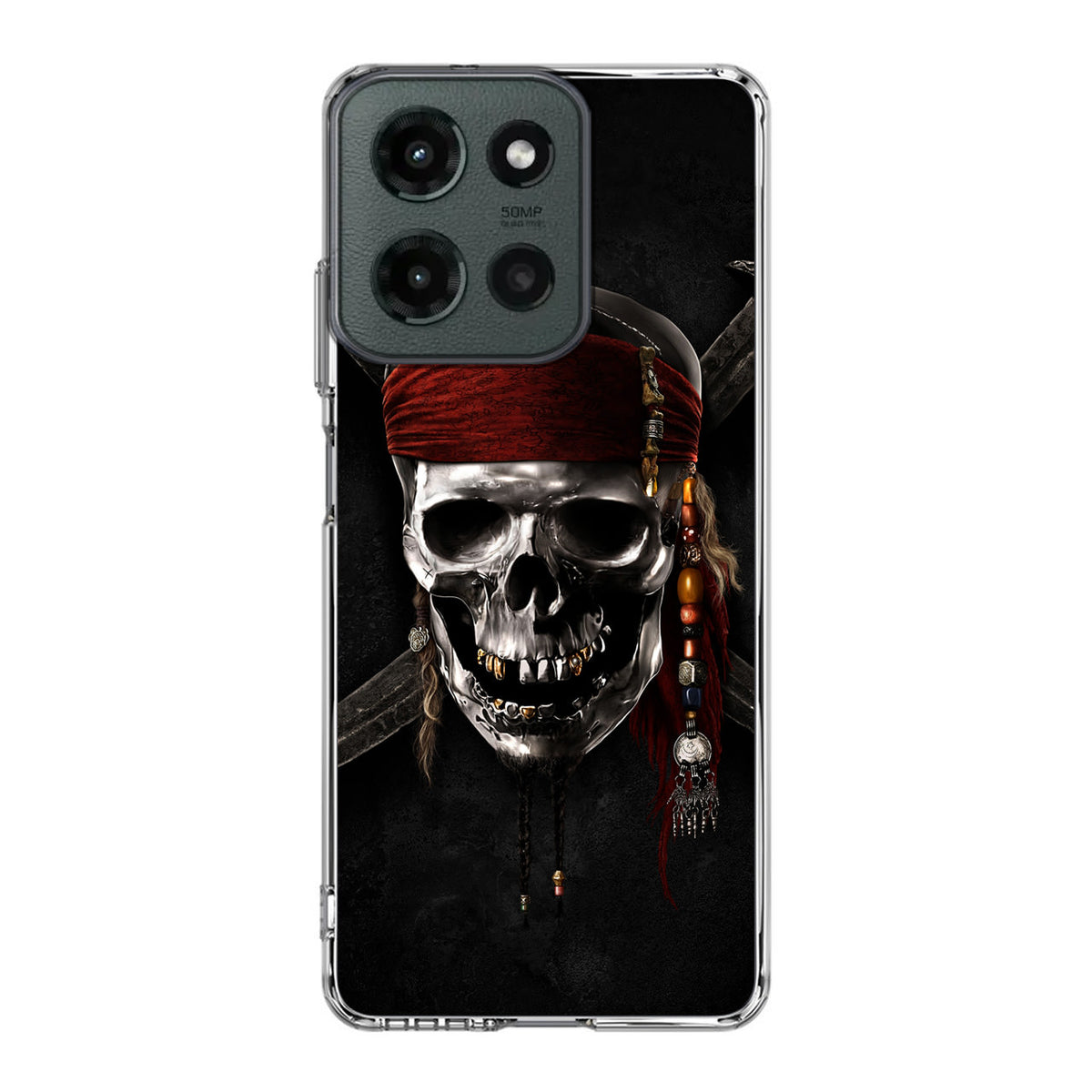 Pirates Of Carribean Skull Motorola Moto G 2025 Case