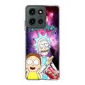 Rick And Morty Nebula Space Motorola Moto G 2025 Case