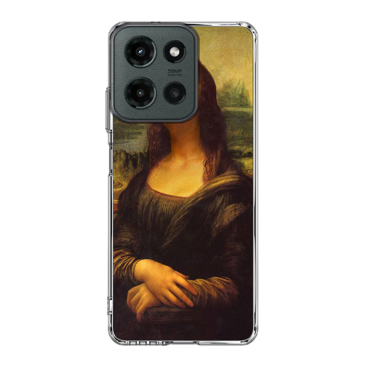 Rowan Atkinson Monalisa Funny Motorola Moto G 2025 Case