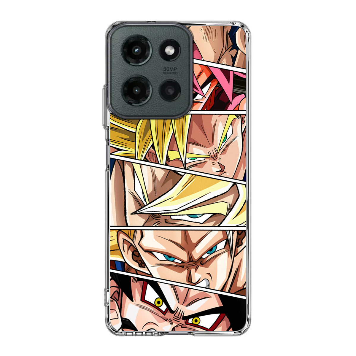 Son Goku Forms Motorola Moto G 2025 Case