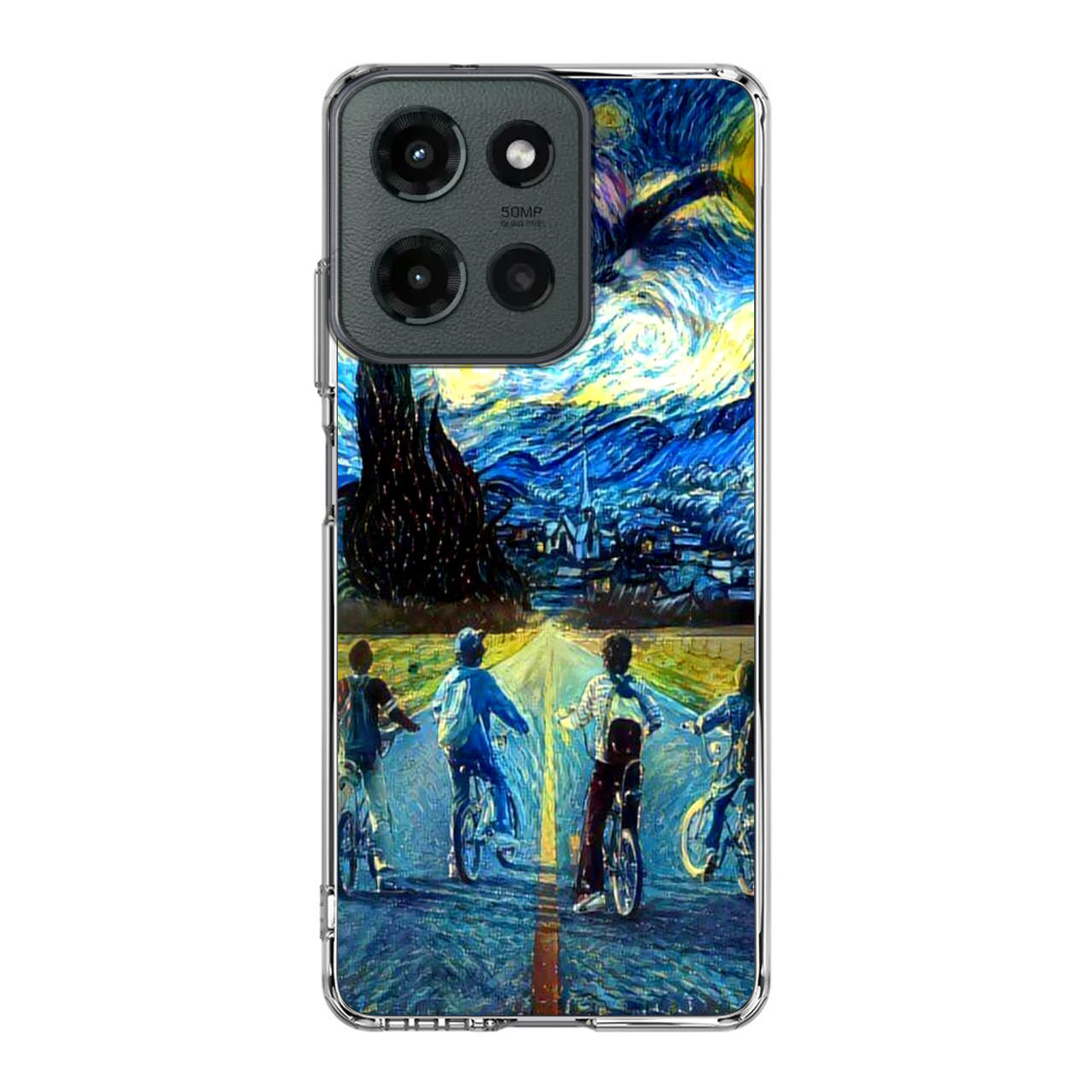 Stranger At Starry Night Motorola Moto G 2025 Case