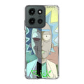 Super Evil Man Rick And Rick Motorola Moto G 2025 Case